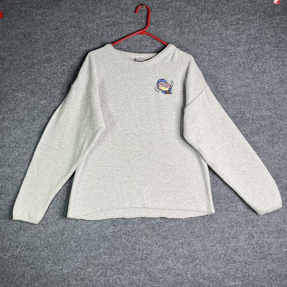 Vintage Final Four NCAA 2001 Twin Cities Sweatshirt Adult S Gray Pullover‎